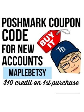Poshmark coupon code use MAPLEBETSY $10 off COUPON for your brand new account